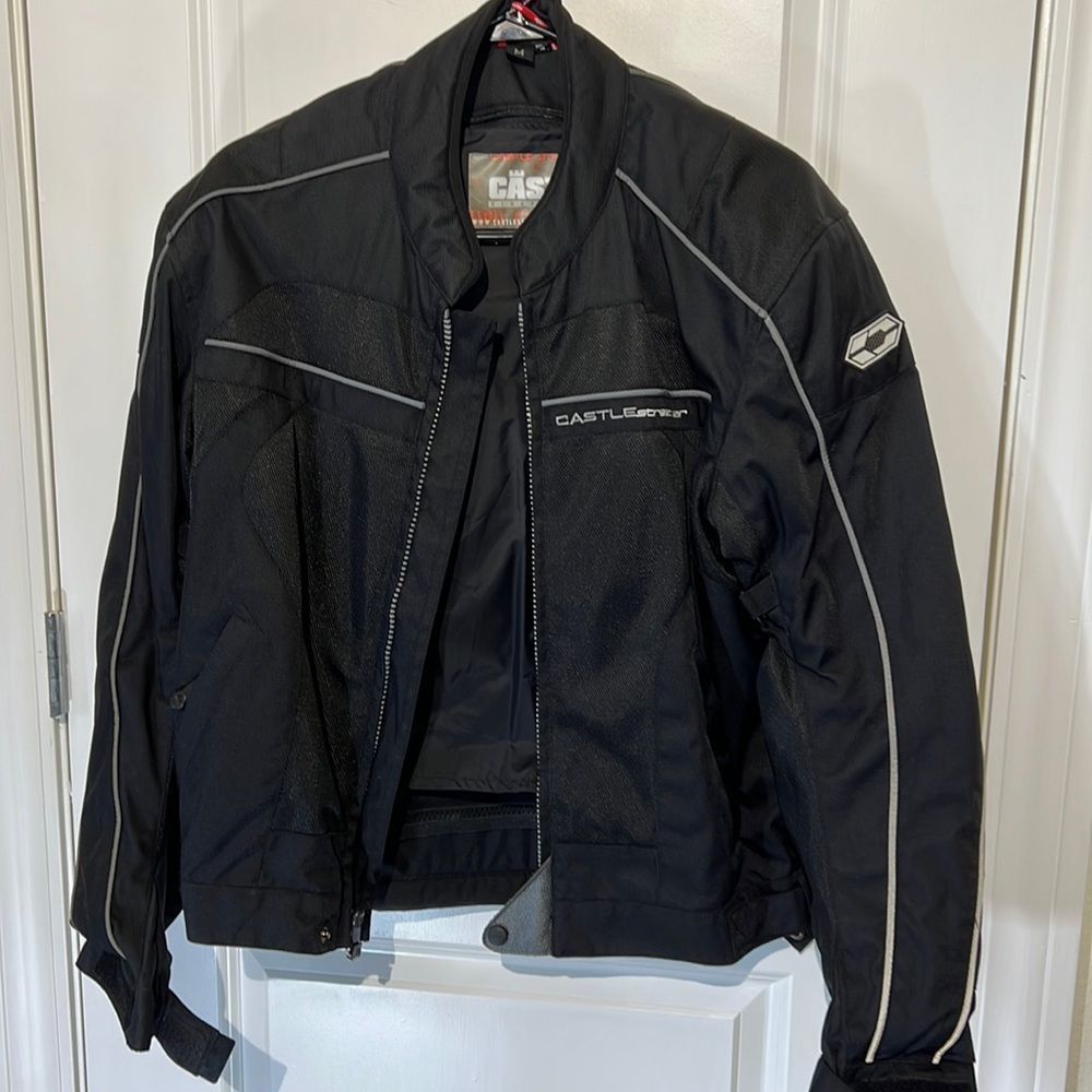 NWOT Black Motorcycle Jacket - M